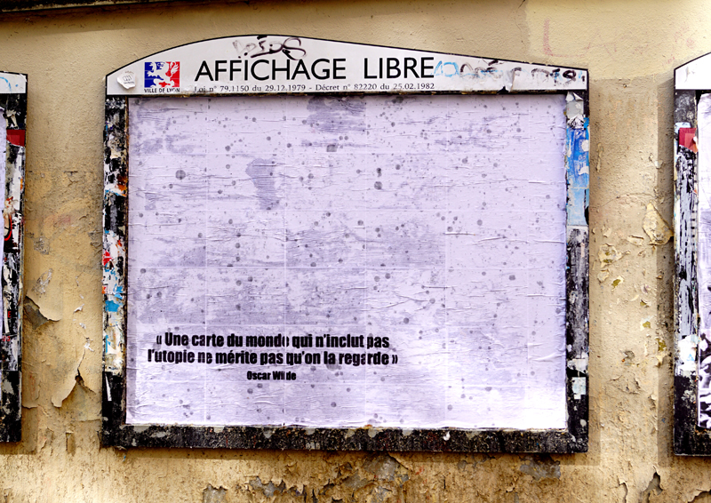 grande affiches utopie