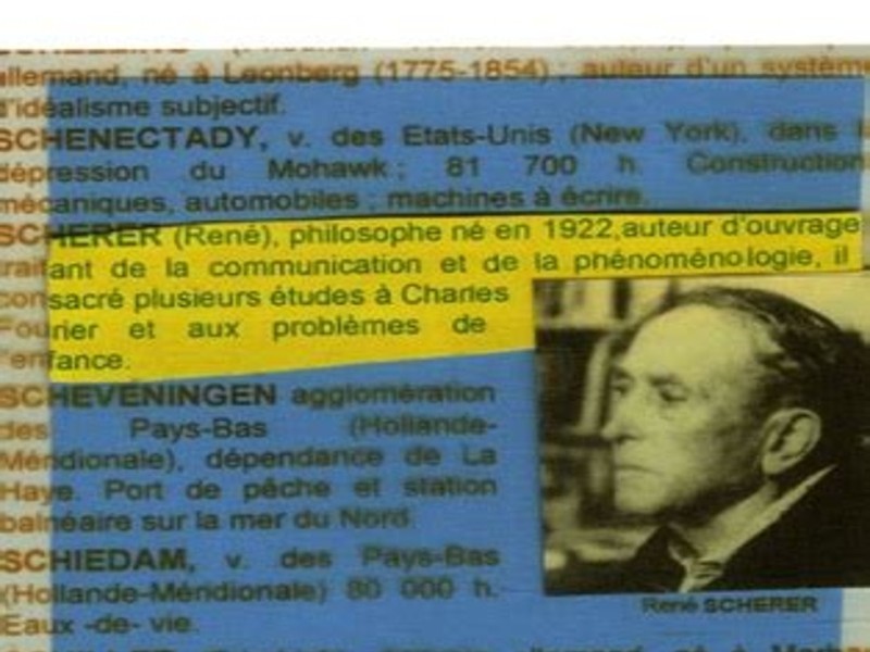 Schérer René Schérer René